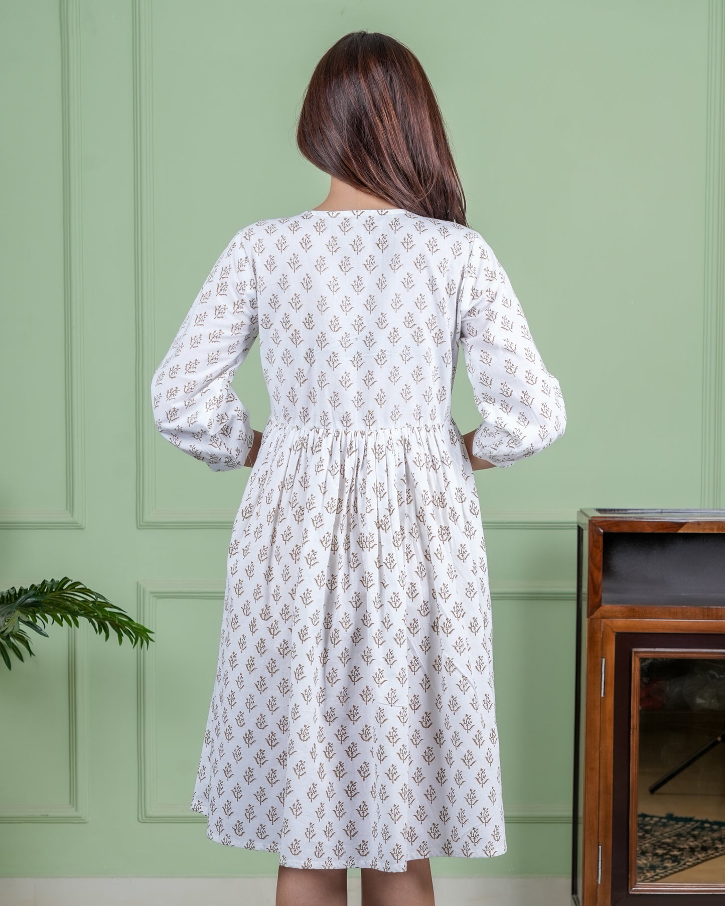 Hand Block printed Cotton Dress