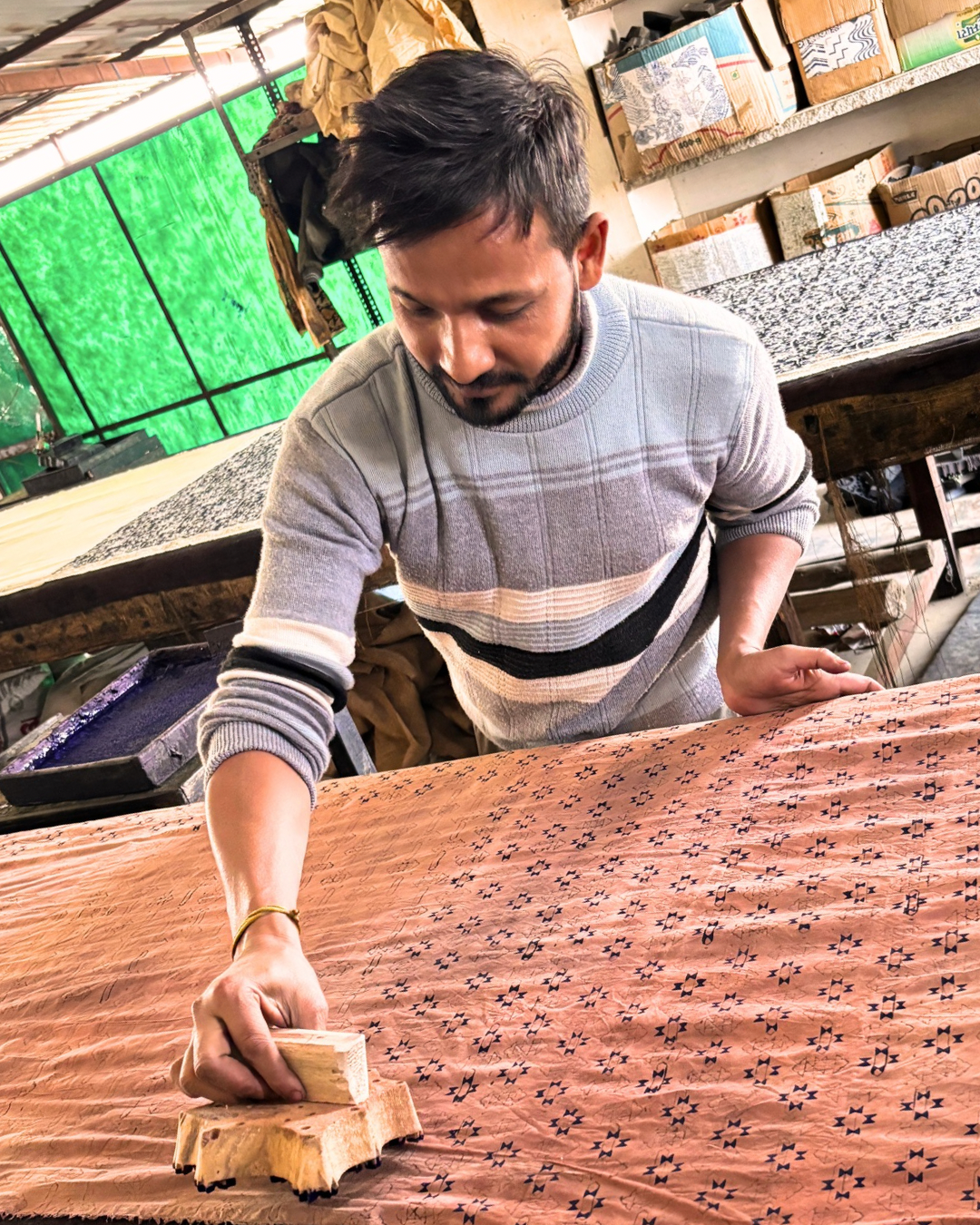 Indian craft - Dabu printing