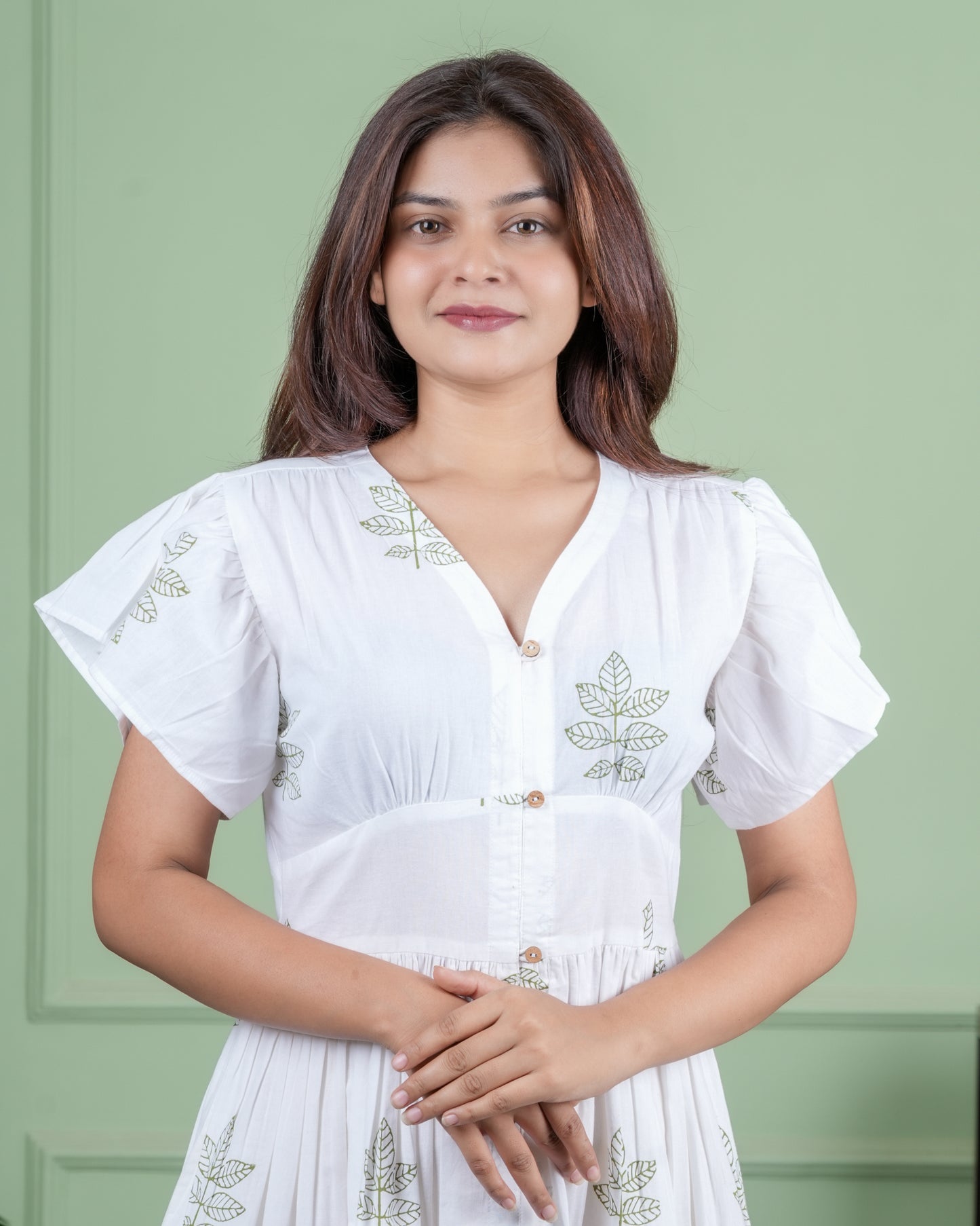Hand-Block printed Cotton Dress