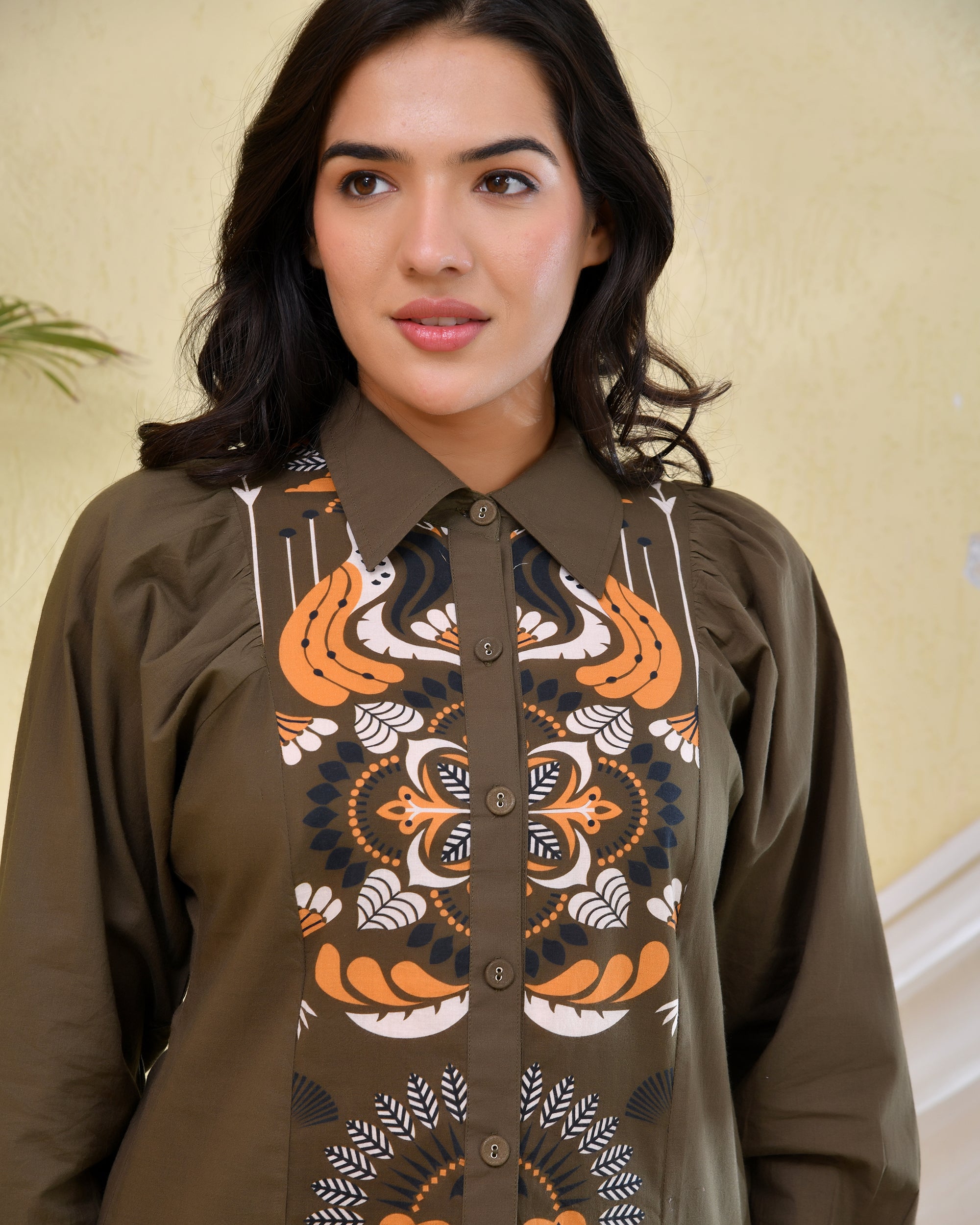 Printed Cotton Co-ord Set