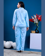 Women hand-block printed cotton co-ord set