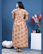 Women Hand-block printed cotton dress