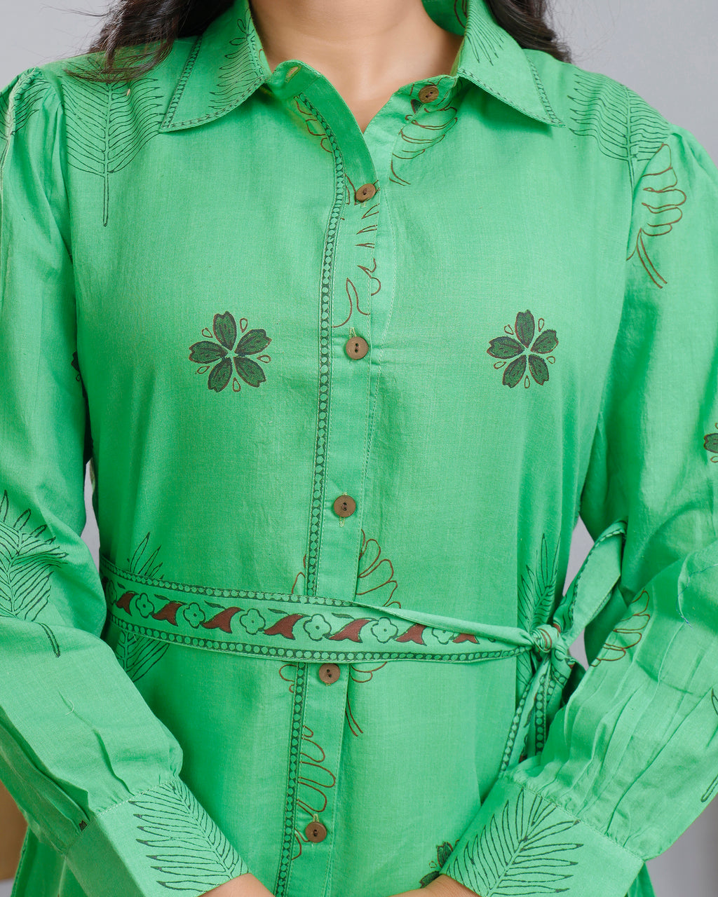 Women Hand-Block Printed Cotton Dress